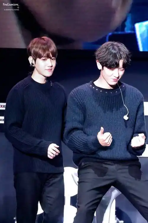 朴灿烈边伯贤exo灿白