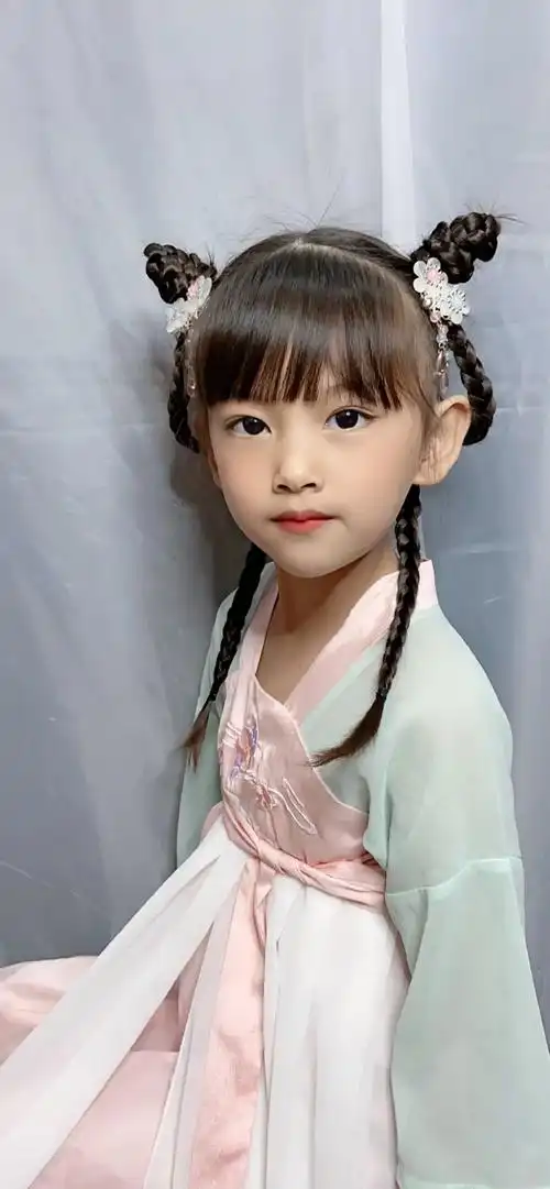 全民最火编发#简单汉服发型教程