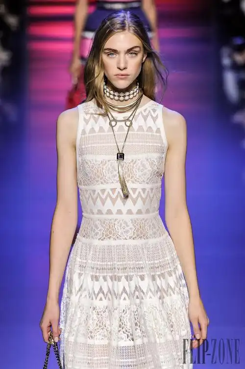 elie saab 2016春夏 清凉透视蕾丝长裙