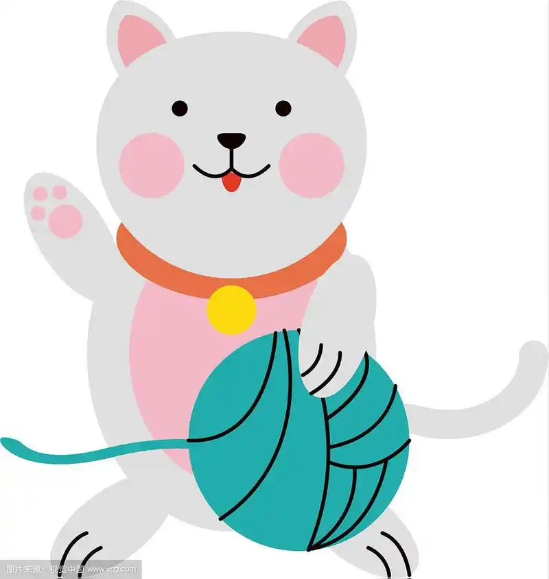 猫卡通宠物动物图标形象