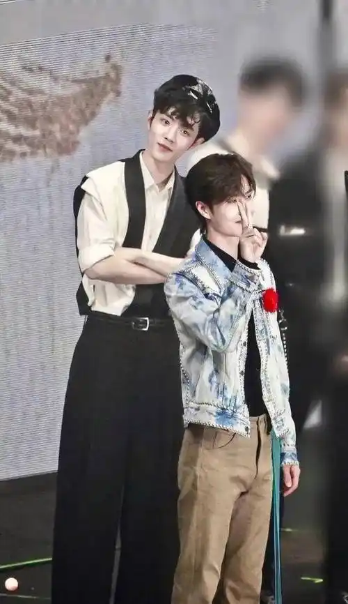 这两个人也太好看了_哥哥_弟弟_手机