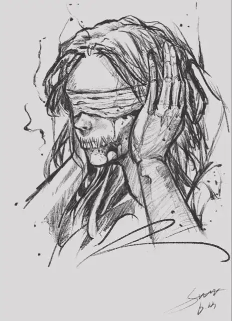 我叕来了……临摹……暗黑系