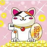 卡通招财猫头像图片_微信头像图片大全