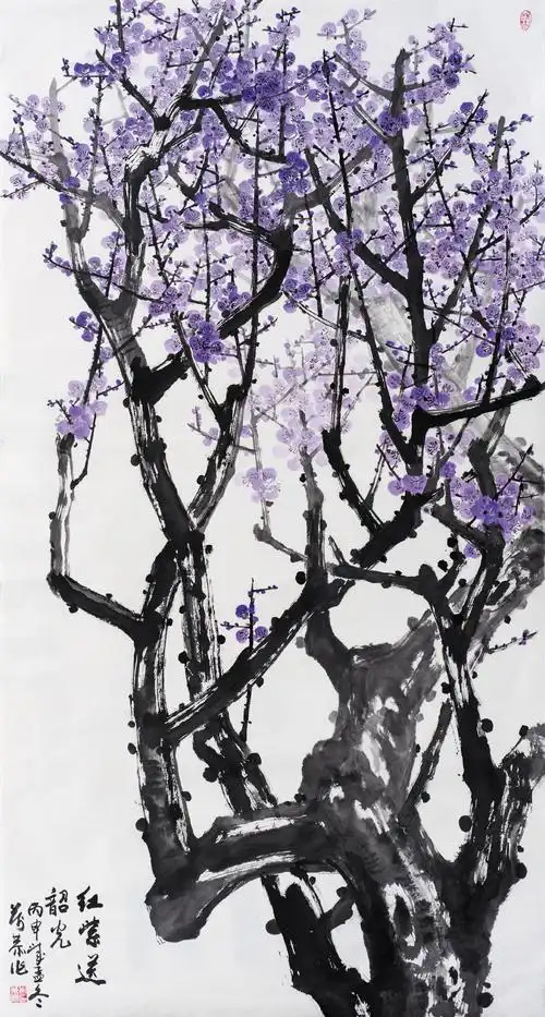 中国画名家——画家刘万恭作品欣赏