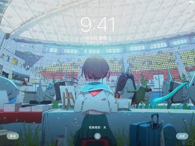 宫崎骏动漫风ipad壁纸