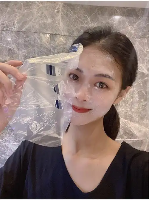 2022新款面部专用保鲜膜 保鲜膜面部专用敷脸款美容院灌肤透明一次性