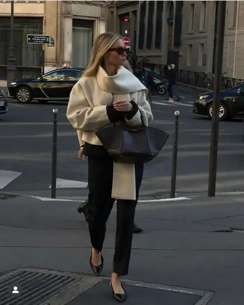 时尚博主穿什么##时尚街拍#欧美时尚博主的秋日穿搭街头look book