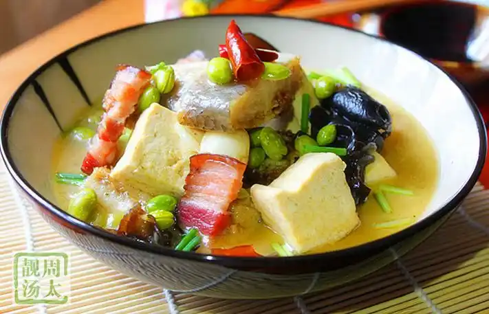 鱼鲞腊肉炖豆腐--思乡元素