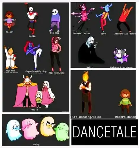 「传说之下」au解读—dancetale:音乐无国界,舞蹈通人心
