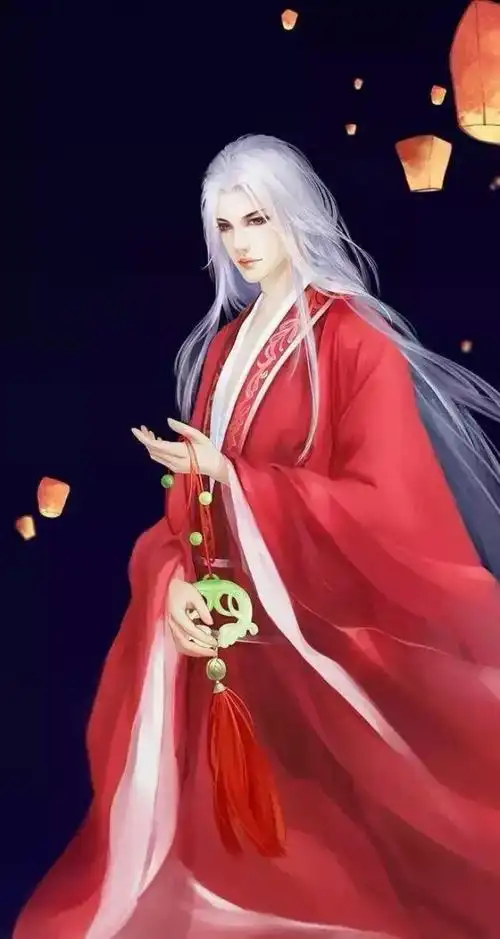 古风美男丶红衣公子