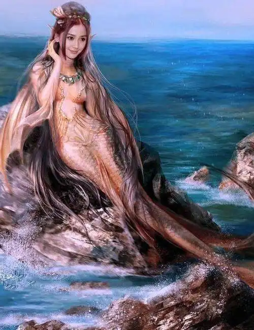 6位女星美人鱼造型,杨幂尴尬,杨颖惊艳,她美得窒 息_手机搜狐网