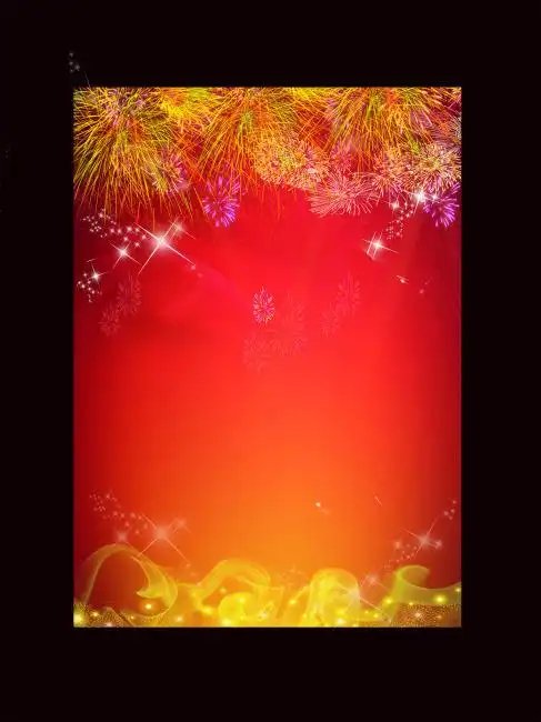 喜庆dm宣传单彩页折页模板高清psd背景图模板下载 喜庆dm宣传单惨页