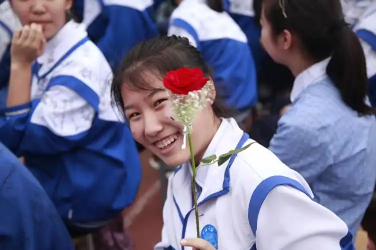 济南育秀中学初三毕业典礼