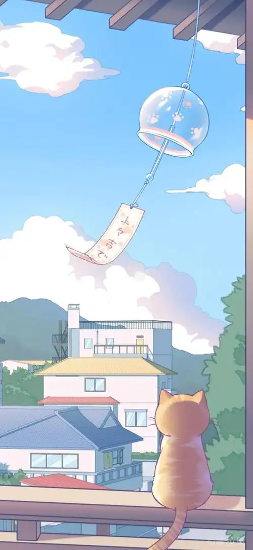 不是烂大街的那种 让人眼前一亮 做锁屏聊天背景都很好看 很干净很