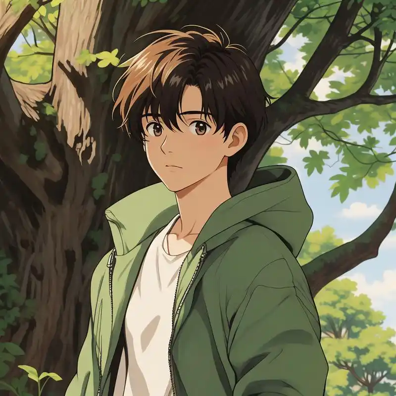 沉浸在这吉卜力色彩的梦幻世界里,为你带来一组专属姓李的男生头像