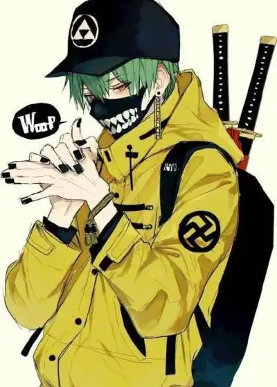 暗黑病娇风小哥哥 男头壁纸画师:sakusya