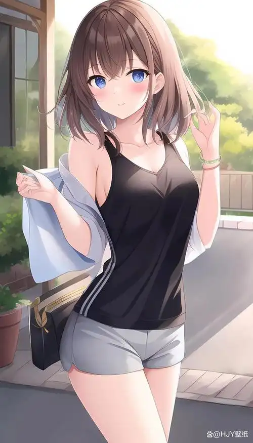 超美运动风美女动漫壁纸2