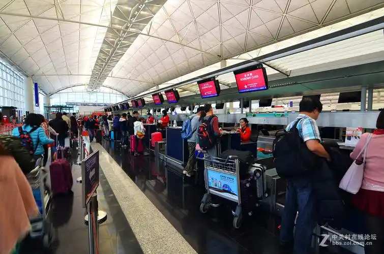 香港机场候机厅