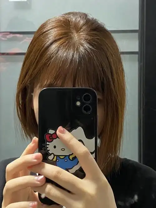 施华蔻  #施华蔻泡泡染发剂奶茶栗棕