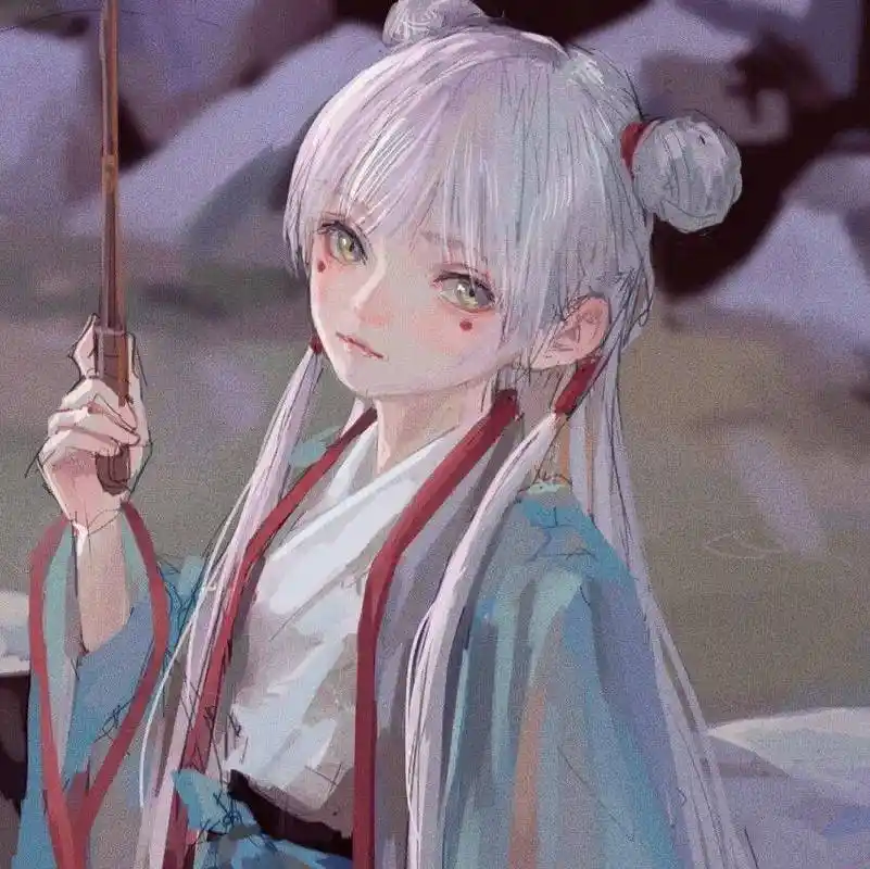 古风动漫女生头像玉容寂寞泪阑干梨花一枝春带雨