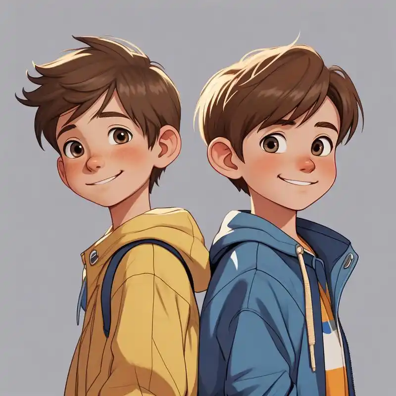 92 两个男孩微信头像精选 亲们,这次带来一组两个男孩的微信头像