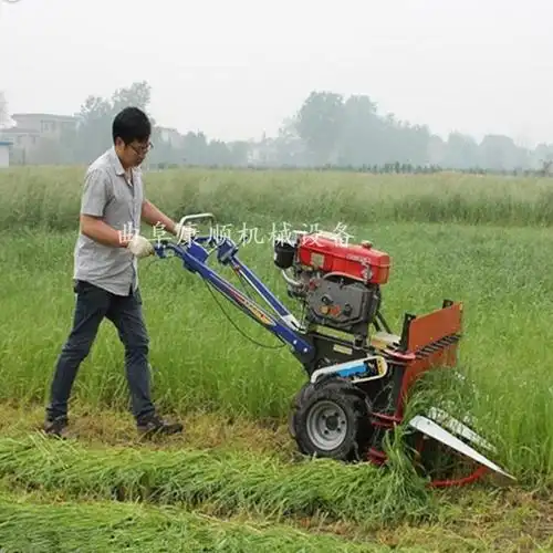 2米牧草收割机 小型水稻收割机图片