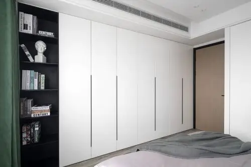 卧室衣柜装修效果图盐系风卧室衣柜设计图