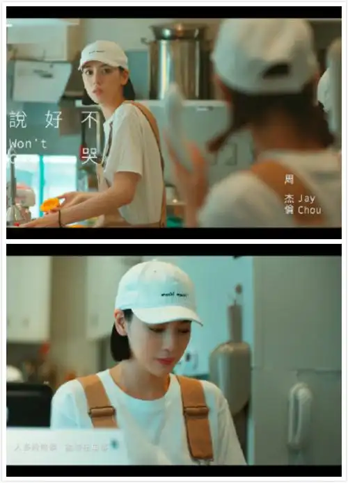 说好不哭mv女主写真曝光酷爱长靴搭配有气场反差很大