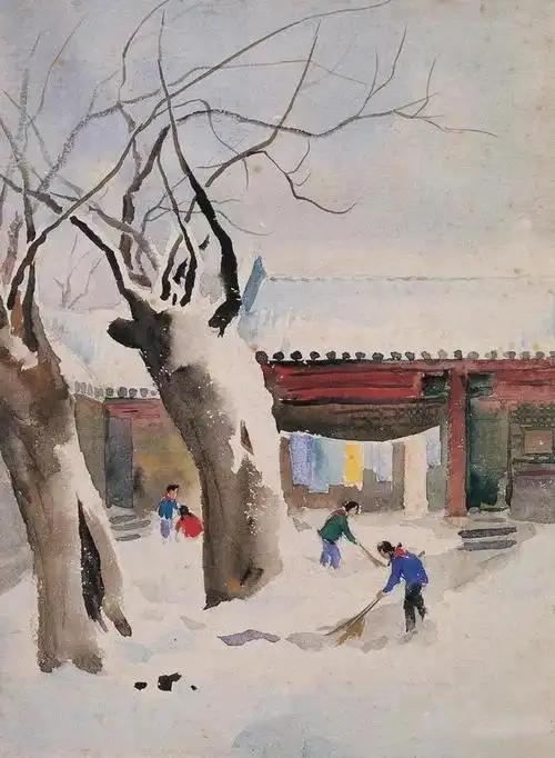 吴冠中 | 清新拂面水彩画|油画|绘画|当代|艺术家_网易订阅