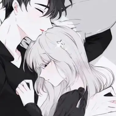 情侣头像一对动漫甜甜的一人一半