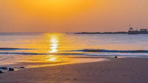 海边日落唯美风景写真