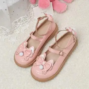 jk制服鞋子儿童洛丽塔鞋子女童公主皮鞋可爱萝莉演出鞋少女孩搭配裙子