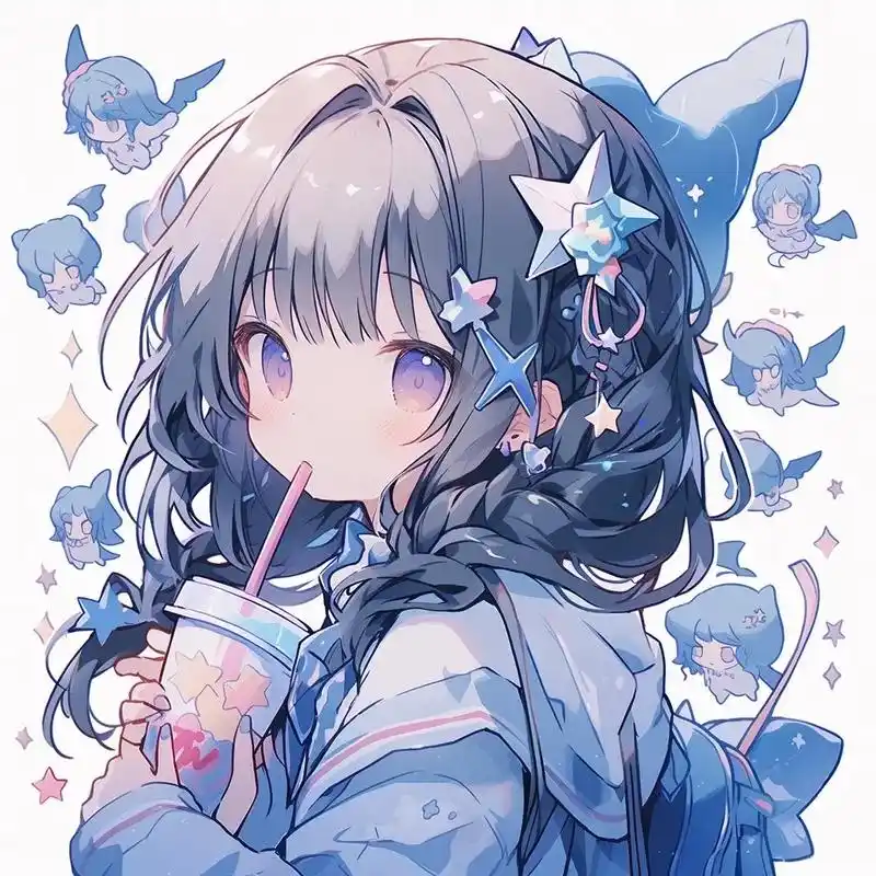 可爱小女孩.#好看的动漫头像 #二次元 #优质头像 #女生头 - 抖音