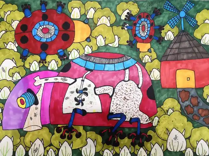 美的心灵 美的世界——石门县第六完全小学学生绘画优秀作品集