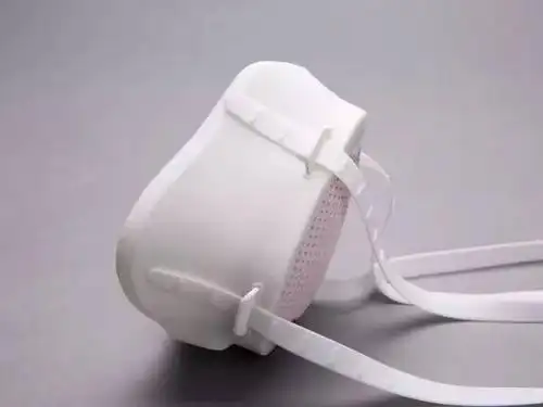 口罩两侧的带子可以调节长短,脸大脸小都能装得下.