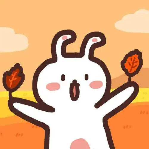 可爱萌萌的兔子头像