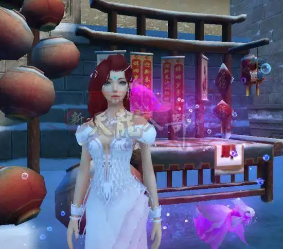 天龙八部新时装碧梦莲华与新发型锦莲展示