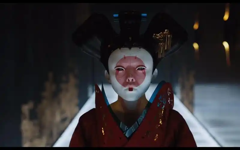 攻壳机动队故障艺术海报