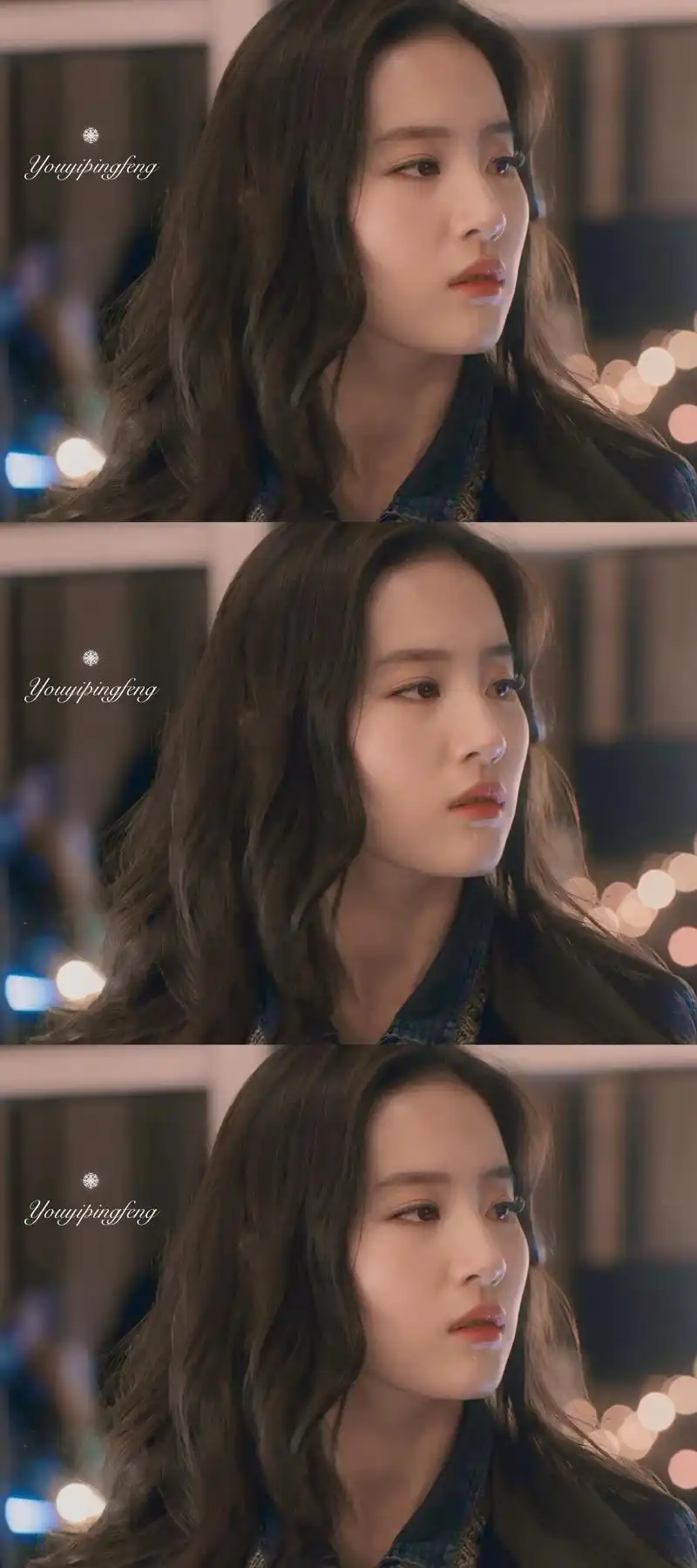 露水红颜的刘亦菲,她是一件艺术品,当之无愧的女神!