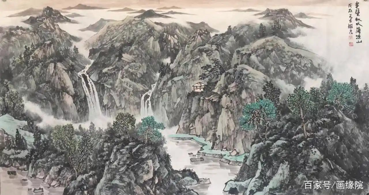 张国良画家山水画作品赏析