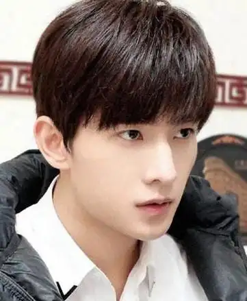 男生离子烫前后效果图