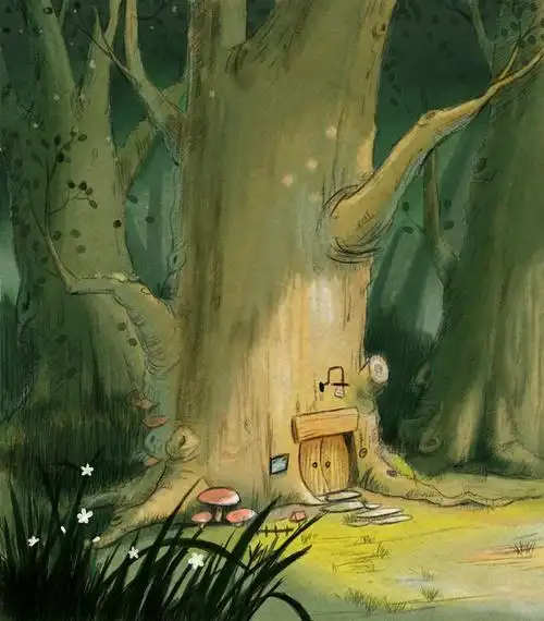 森林中的小木屋