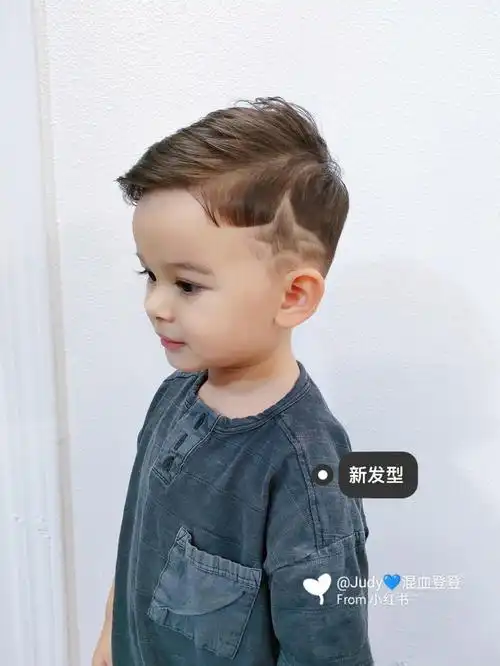 男宝发型又剪新发型啦82这也太帅了吧