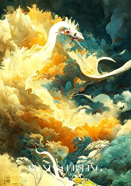 山海经异兽-蛟龙