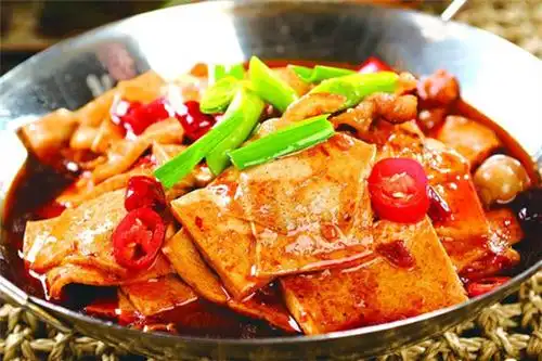 干锅千页豆腐,好吃又美味,简单易学