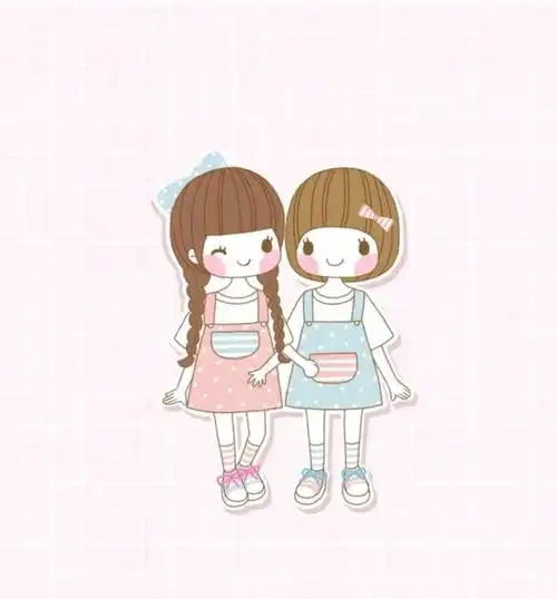 萌萌哒#"卡通&闺蜜头像""