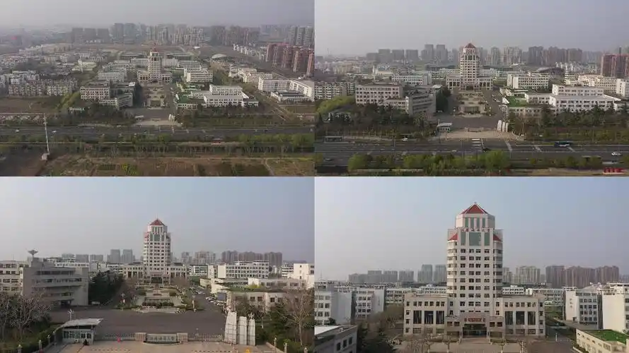 4k-原素材-江苏海洋大学航拍