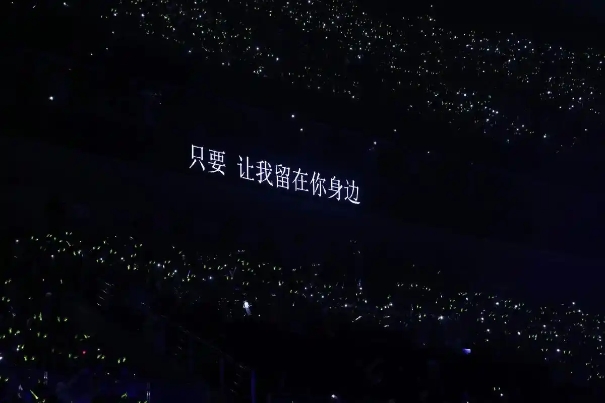 鹿晗三巡#鹿晗北京演唱会 #鹿晗饭拍图 歌词背景图0909 - 抖音