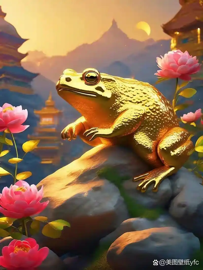 95漂亮的金蟾壁纸95