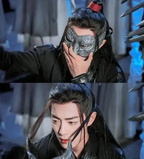 让这16位男神告诉你,什么叫摘面具的绝美瞬间_造型_显得_道具